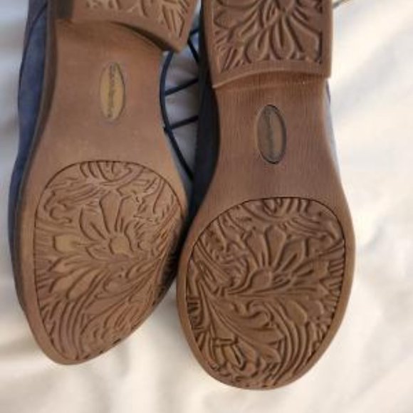 COMFORTIVA BRAND TOLLA OXFORDS 8M DENIM BLUE - Picture 3 of 5